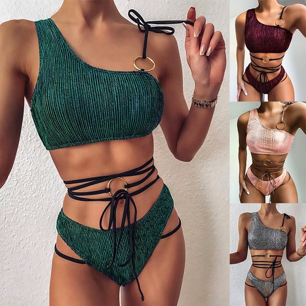 bikini set straps single popular two piece swimsuit bandage swimwear female swimming suit beach wear bathing suit
bikini set straps single popular two piece swimsuit bandage swimwear female swimming suit beach wear bathing suit