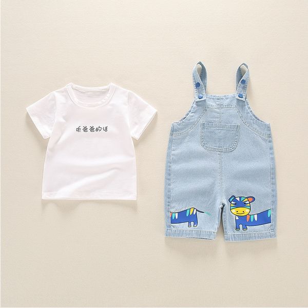 ef8iy baby girls pullover clothing children's jumper pants set foreign flavor children summer children's clothes two-piece for boy, Blue
ef8iy baby girls pullover clothing children's jumper pants set foreign flavor children summer children's clothes two-piece for boy, Blue