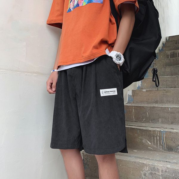 men's wear 2020 summer casual shorts korean tide loose knee length pants trend all-match comfortable 9y1062, White;black
men's wear 2020 summer casual shorts korean tide loose knee length pants trend all-match comfortable 9y1062, White;black