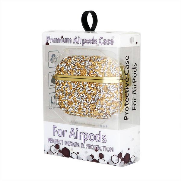 luxury rhinestone diamond glitter shiny bling airpods pro case protector airpod pro cover earphone case anti-drop with hook retail box
luxury rhinestone diamond glitter shiny bling airpods pro case protector airpod pro cover earphone case anti-drop with hook retail box