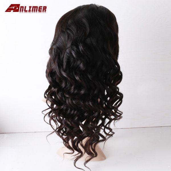 anlimer lace front human hair wigs 13*6 pre plucked brazilian remy hair body wave wigs with baby hair 150% density, Black
anlimer lace front human hair wigs 13*6 pre plucked brazilian remy hair body wave wigs with baby hair 150% density, Black