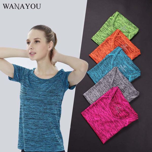running jerseys wanayou quick-dry segment dyeing women's t-shirts,elastic breathable fitness sports women,5colors gym for women, Black;blue
running jerseys wanayou quick-dry segment dyeing women's t-shirts,elastic breathable fitness sports women,5colors gym for women, Black;blue