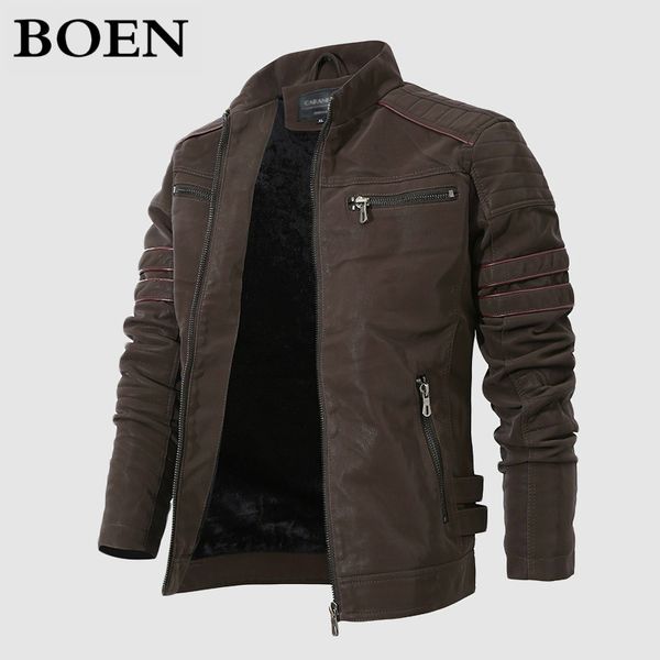 men's fur & faux fashion winter leather jacket men stand collar motorcycle washed retro velour european size mens coats 2021, Black
men's fur & faux fashion winter leather jacket men stand collar motorcycle washed retro velour european size mens coats 2021, Black