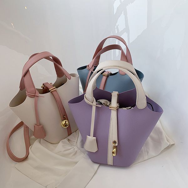 women bucket crossbody bags 2020 fashion totes ladies shoulder messenger bag clutches female purses
