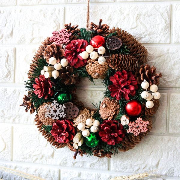 winter holiday wreath natal christmas ornament drop pendant red pinecones snow home decoration wreaths white berry rustic decor
winter holiday wreath natal christmas ornament drop pendant red pinecones snow home decoration wreaths white berry rustic decor
