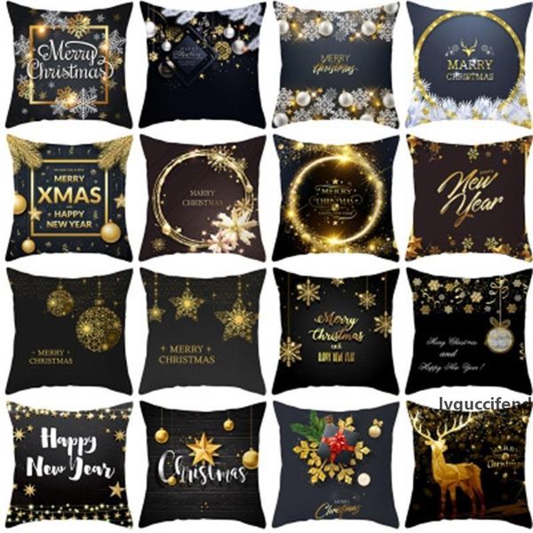 new fashion black gold christmas pillow case snowflake letter printing pillowcase happy new year multi style 4 2jz h1
new fashion black gold christmas pillow case snowflake letter printing pillowcase happy new year multi style 4 2jz h1