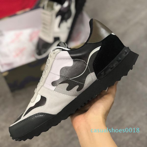 mens rockrunner camouflage shoes fashion luxury designer women shoes sneaker genuine leather mens women flats casual trainers size 35-45c18, Black
mens rockrunner camouflage shoes fashion luxury designer women shoes sneaker genuine leather mens women flats casual trainers size 35-45c18, Black