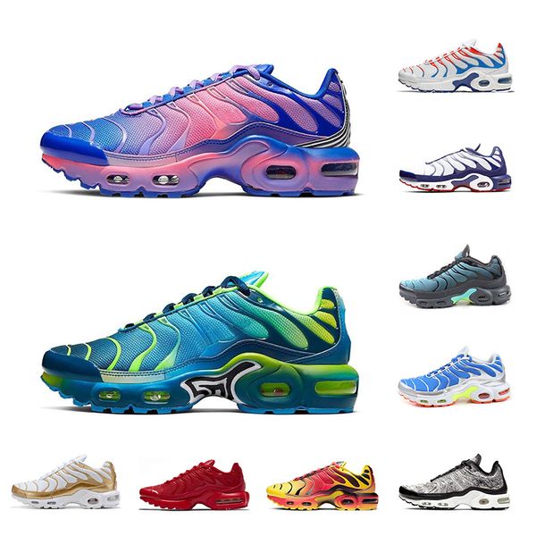 fashion tn plus 2020 men women running shoes triple white black sports black volt solar red sneakers fade blue pink size 36-45
fashion tn plus 2020 men women running shoes triple white black sports black volt solar red sneakers fade blue pink size 36-45