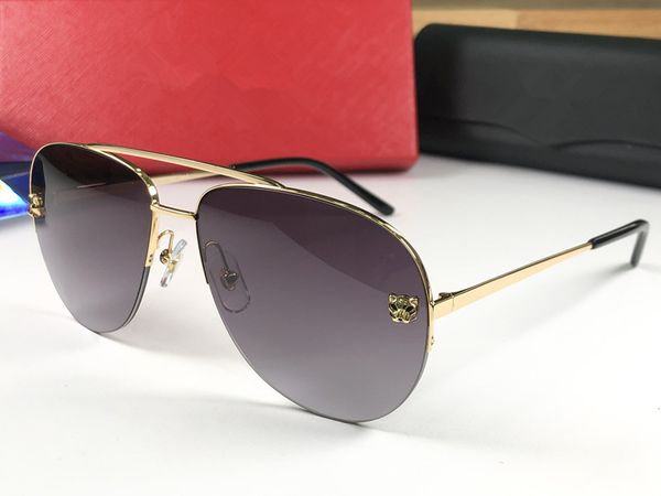 new luxury designer sunglasses 0065 simple half-rimmed glasses avant-garde style elling eyewear uv400 protection with box, White;black
new luxury designer sunglasses 0065 simple half-rimmed glasses avant-garde style elling eyewear uv400 protection with box, White;black