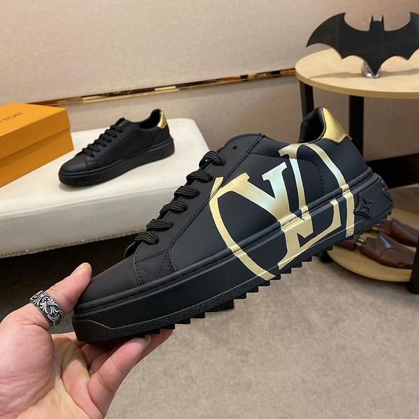 2020v new luxury design leather printed breathable sports shoes fashion wild mens casual shoes mens banquet shoes size: 38-45, Black
2020v new luxury design leather printed breathable sports shoes fashion wild mens casual shoes mens banquet shoes size: 38-45, Black