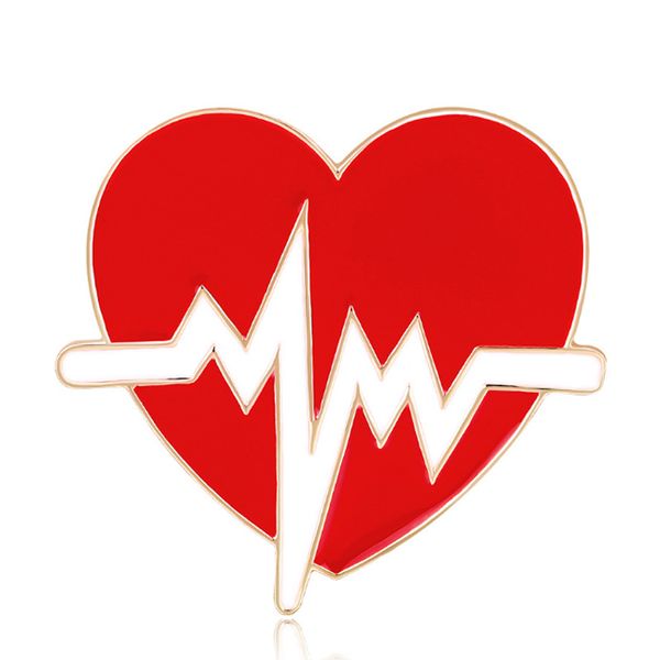 zlxgirl enamel love heart brooches for women men heartbeat shape jewelry brooch badge women's fashion scarf pins bijoux, Gray
zlxgirl enamel love heart brooches for women men heartbeat shape jewelry brooch badge women's fashion scarf pins bijoux, Gray