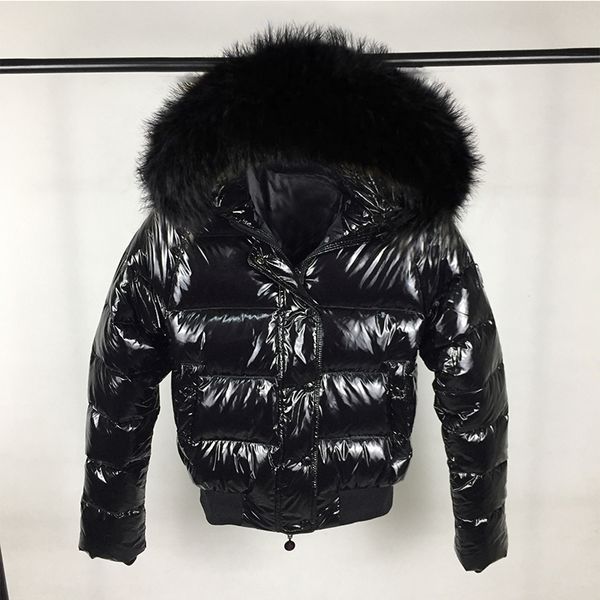fashion bubble coat big fur collar glossy short jacket winter autumn waterproof female puffer jacket parkas mujer 2020 new, Black
fashion bubble coat big fur collar glossy short jacket winter autumn waterproof female puffer jacket parkas mujer 2020 new, Black