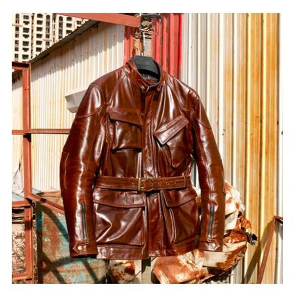 yrsuper italy tanned cowhide wear.vintage hunting style leather jacket,plus size classic genuine leather coat, Black
yrsuper italy tanned cowhide wear.vintage hunting style leather jacket,plus size classic genuine leather coat, Black