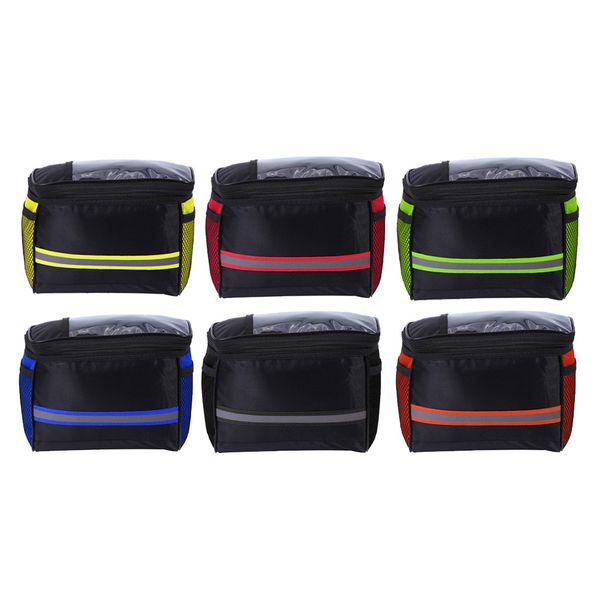 6pack bike handlebar bag front bicycle bag riding front tube large capacity
6pack bike handlebar bag front bicycle bag riding front tube large capacity
