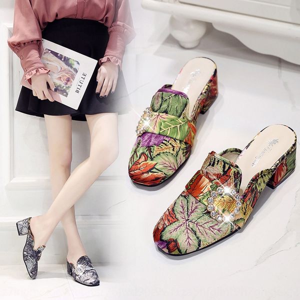 zhceg women's slippers 2020 korean style new thick slippersrhinestone slippersheel square head women's shoes belt buckle rhineston
zhceg women's slippers 2020 korean style new thick slippersrhinestone slippersheel square head women's shoes belt buckle rhineston