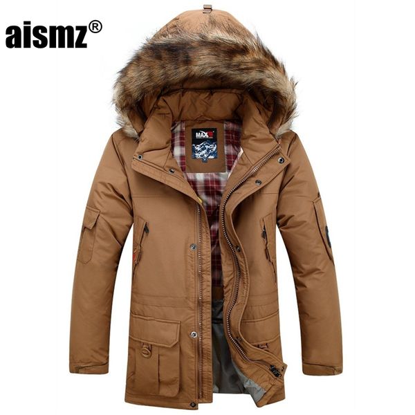 aismz men's thick warm winter soft coats male down jacket fine medium-long multi-pocket duck coat jackets men parkas, Black
aismz men's thick warm winter soft coats male down jacket fine medium-long multi-pocket duck coat jackets men parkas, Black