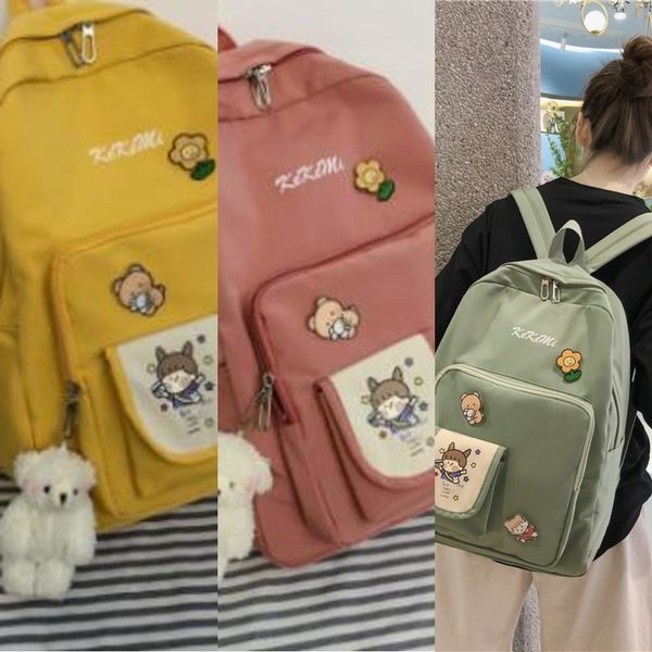 zshwd schoolbag female korean style high school student junior high school student cute large capacity ins girl bag backpack simple backpack, White
zshwd schoolbag female korean style high school student junior high school student cute large capacity ins girl bag backpack simple backpack, White