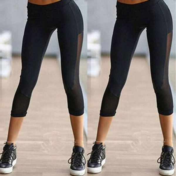 2020 women high waist 3 4 sports gym pants mid-calf scrunch elastic push up leggings, Black
2020 women high waist 3 4 sports gym pants mid-calf scrunch elastic push up leggings, Black