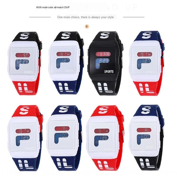 2020 new student led electronic watch electron electron outdoor mixing leisure luminous display multicolor sports, Blue
2020 new student led electronic watch electron electron outdoor mixing leisure luminous display multicolor sports, Blue