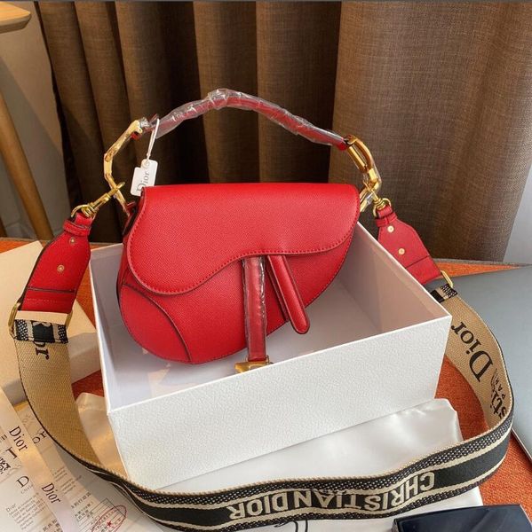 fashion clutch purse leather bag handbag woman bag shoulder bag serial number inside with dustbag