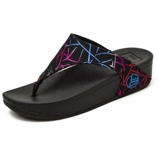 new summer shoes women flip flops fashion platform wedges beach slippers leisure outdoor women slippers zapatillas mujer sh481, Black
new summer shoes women flip flops fashion platform wedges beach slippers leisure outdoor women slippers zapatillas mujer sh481, Black