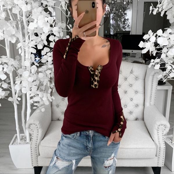 2020 new bumper button bumper button long sleeve round collar t-shirt with shoulder leakage, White
2020 new bumper button bumper button long sleeve round collar t-shirt with shoulder leakage, White
