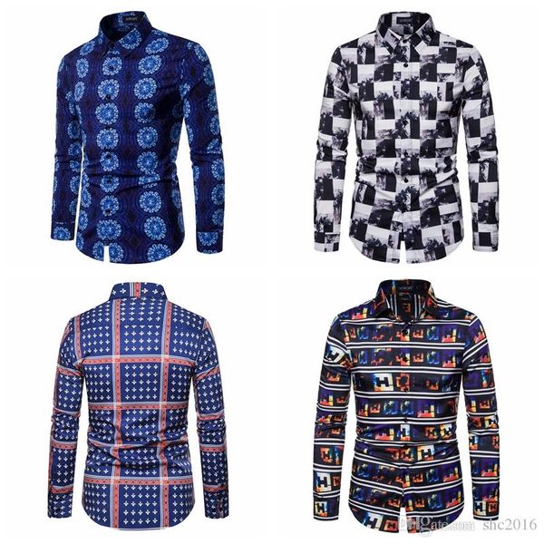 men's design 3d printing shirt long sleeved turn down collar casual shirt slim fit social male new fashion dress shirt clot, White;black
men's design 3d printing shirt long sleeved turn down collar casual shirt slim fit social male new fashion dress shirt clot, White;black