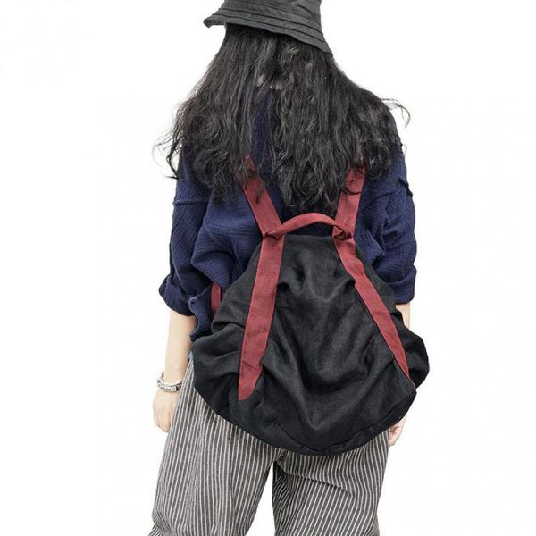 johnature simple linen backpack 2020 new leisure women bag solid color all-match large capacity travel bags vintage bagpack
johnature simple linen backpack 2020 new leisure women bag solid color all-match large capacity travel bags vintage bagpack