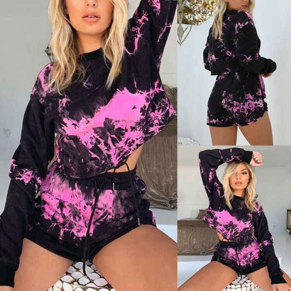 gym clothing 2pcs womens jogger casual tracksuit sweatshirt shorts sets sport wear, White;black
gym clothing 2pcs womens jogger casual tracksuit sweatshirt shorts sets sport wear, White;black