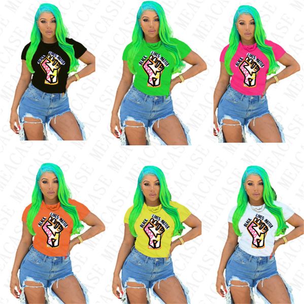 black lives matter women t-shirt designer letter cartoon crew neck tees short sleeves tshirt plus size summer females clothing d7805, White
black lives matter women t-shirt designer letter cartoon crew neck tees short sleeves tshirt plus size summer females clothing d7805, White