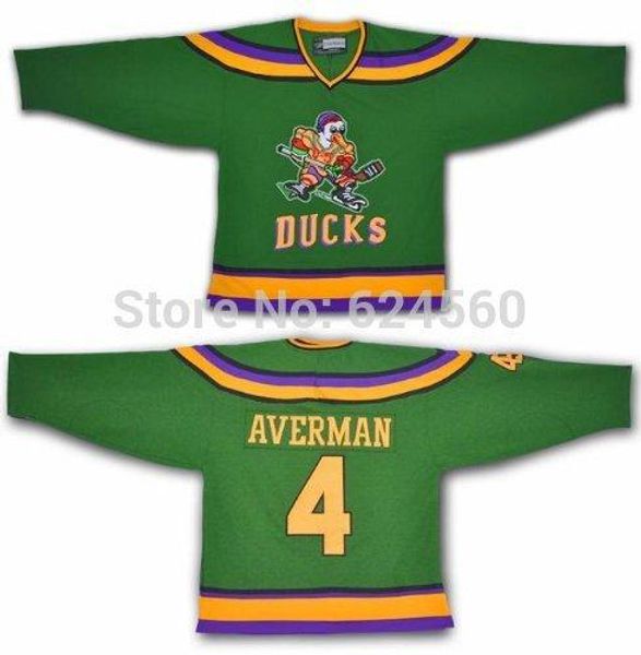 2016 new, customize movie anaheim mighty ducks hockey jersey #4 les averman 1996-06 green personalize any name and number swen on yl-6, Black;red
2016 new, customize movie anaheim mighty ducks hockey jersey #4 les averman 1996-06 green personalize any name and number swen on yl-6, Black;red