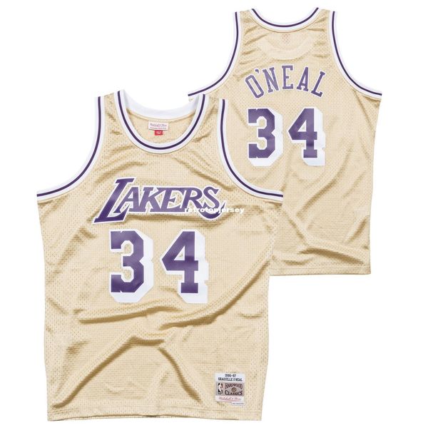 sewn shaquille o neal #34 retro 1997 gold jersey mens mitchell and ness retro shirt size xs-6xl basketball jerseys ncaa, Gray
sewn shaquille o neal #34 retro 1997 gold jersey mens mitchell and ness retro shirt size xs-6xl basketball jerseys ncaa, Gray