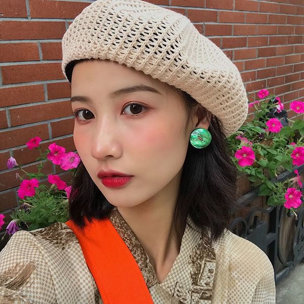 female breathable sun-proof painter travel art korean style fashionable all-match painter hat woven newsboy beret beret hat, Blue;gray
female breathable sun-proof painter travel art korean style fashionable all-match painter hat woven newsboy beret beret hat, Blue;gray