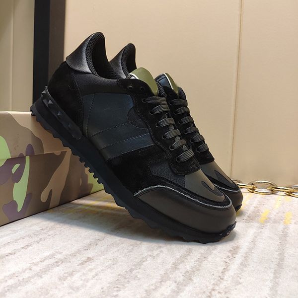 camouflage sneakers fashion stud rivet shoes men women leather flats luxury designer trainers casual shoes, Black
camouflage sneakers fashion stud rivet shoes men women leather flats luxury designer trainers casual shoes, Black