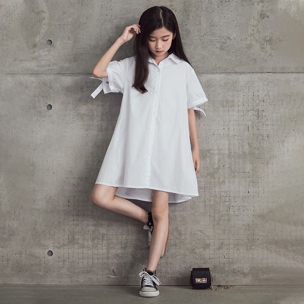 wear girl's children's clothing shirt 2020 new style foreign short-sleeved children's wear midi korean chiffon stitching shir, White;black
wear girl's children's clothing shirt 2020 new style foreign short-sleeved children's wear midi korean chiffon stitching shir, White;black