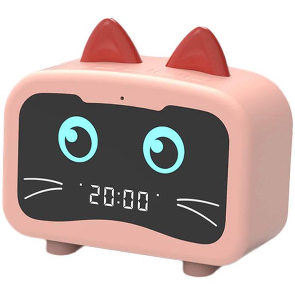 alarm clock radio with bluetooth cat ears speaker, digital fm radio, hands hd call, usb charging port for heavy sleepers ho
alarm clock radio with bluetooth cat ears speaker, digital fm radio, hands hd call, usb charging port for heavy sleepers ho