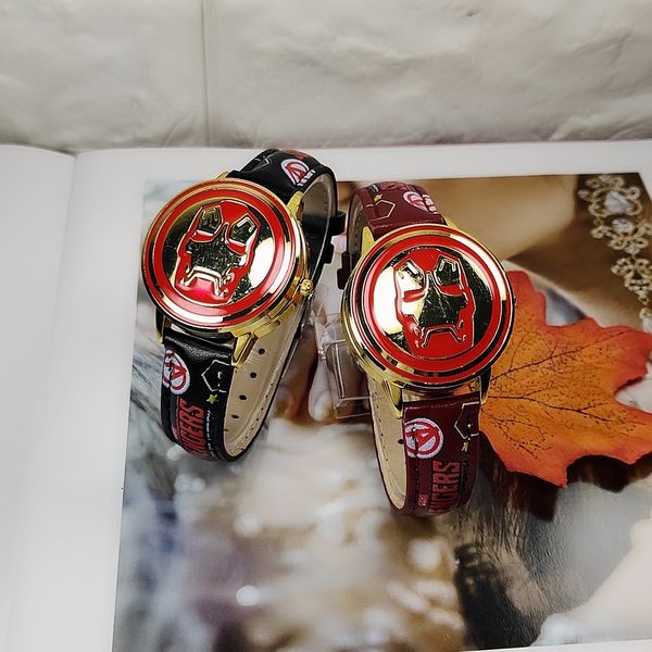 iron man children's marvel boy flip electronic electronic quartz watch boy waterproof leather student watch, Blue
iron man children's marvel boy flip electronic electronic quartz watch boy waterproof leather student watch, Blue