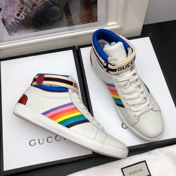 2020 latest comfortable tennis high-sneakers fashion high-end shoes high-end brand famous brand trendy brand men's shoes1122
2020 latest comfortable tennis high-sneakers fashion high-end shoes high-end brand famous brand trendy brand men's shoes1122