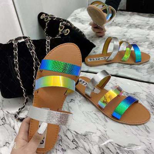summer 2020 new woman's fashion slippers one font flat sandals outdoor open toe beach shoes comfortable plus size 42, Black
summer 2020 new woman's fashion slippers one font flat sandals outdoor open toe beach shoes comfortable plus size 42, Black
