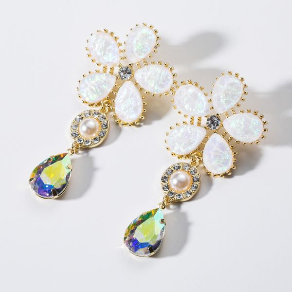 exaggerated multi-layer acrylic diamond flower earrings women's fashion super fairy earrings, Golden
exaggerated multi-layer acrylic diamond flower earrings women's fashion super fairy earrings, Golden