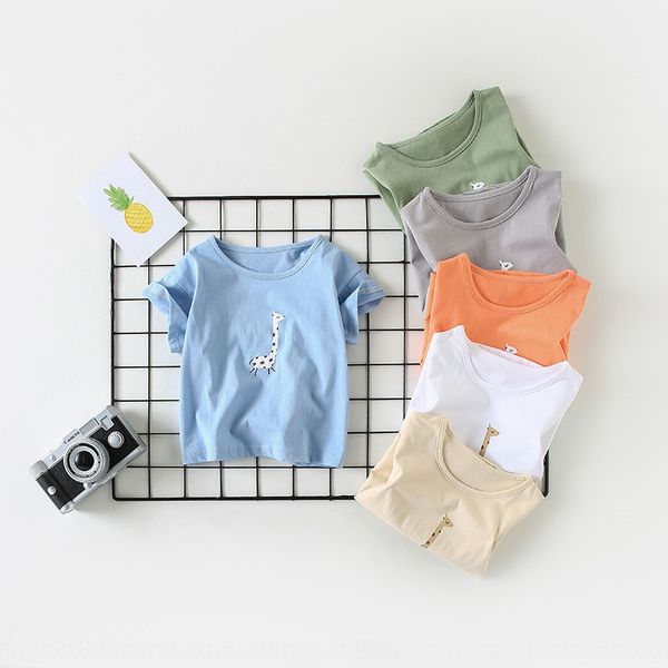 korean coat t-shirt style boys and girls loose printed deer t-shirt infant baby cotton short-sleeved top, Blue
korean coat t-shirt style boys and girls loose printed deer t-shirt infant baby cotton short-sleeved top, Blue