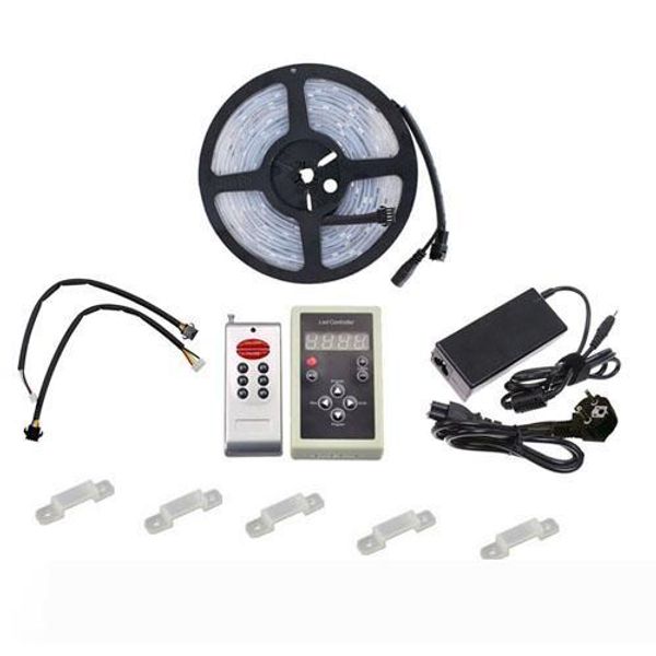5m 10m 20m 30m led magic strip dream color smd 5050 rgb ribbon strips for outdoor waterproof ip67 133 programs + ic6803 rf remote controller
5m 10m 20m 30m led magic strip dream color smd 5050 rgb ribbon strips for outdoor waterproof ip67 133 programs + ic6803 rf remote controller