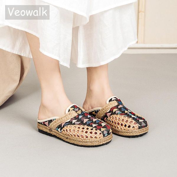 veowalk bohemian handmade белье хлопок женщины espadrilles плоских тапочки лето дышащей дамы слайды платформа мулы обувь, Black
veowalk bohemian handmade белье хлопок женщины espadrilles плоских тапочки лето дышащей дамы слайды платформа мулы обувь, Black