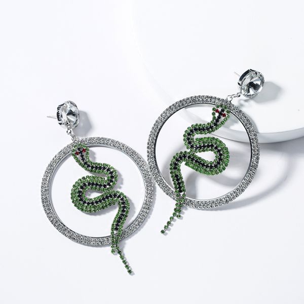 exaggerated s925 silver needle glass diamond ring rhinestone snake-shaped full diamond earrings female personality temperament earrings, Golden
exaggerated s925 silver needle glass diamond ring rhinestone snake-shaped full diamond earrings female personality temperament earrings, Golden