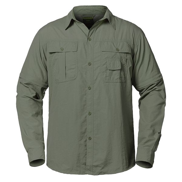outdoor shirts summer autumn army tactical shirt men combat sport quick dry pockets cargo breathable removable long sleeve top, Gray;blue
outdoor shirts summer autumn army tactical shirt men combat sport quick dry pockets cargo breathable removable long sleeve top, Gray;blue