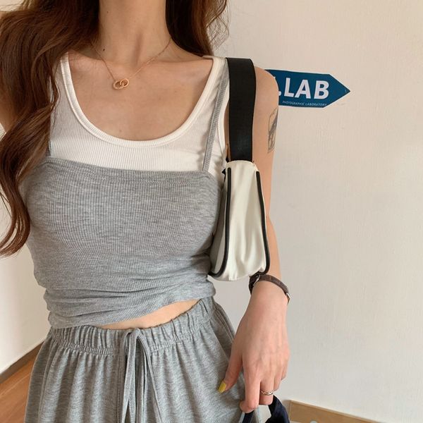 ibfp2 a701 korean style summer all-match sling dress slim fake two-piece design color matching sling small vest short bottoming small dress, Camo
ibfp2 a701 korean style summer all-match sling dress slim fake two-piece design color matching sling small vest short bottoming small dress, Camo