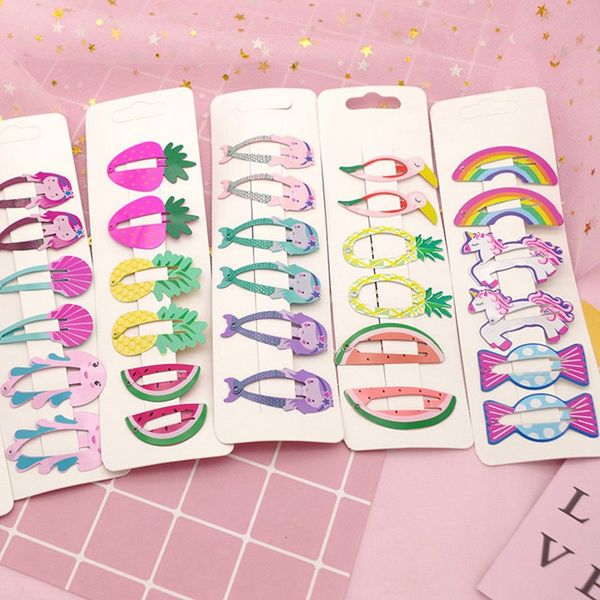 1set small fresh hair clips colorful girl fruit animal hairpin cute clip baby children girls accessories, Slivery;white
1set small fresh hair clips colorful girl fruit animal hairpin cute clip baby children girls accessories, Slivery;white