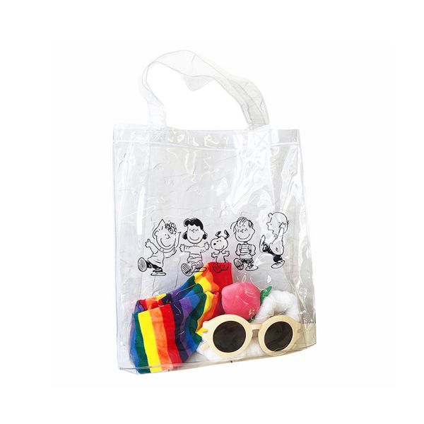 women cartoon transparent handbags ins popular female cute shopping bags cartoon printing travel tote fashion clear bolsa ss3614
women cartoon transparent handbags ins popular female cute shopping bags cartoon printing travel tote fashion clear bolsa ss3614