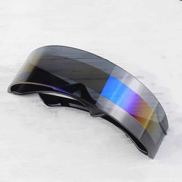 vintage wrap around fashion sunglasses women men unique mirror blue clear lens glasses men party mask sun glasses, White;black
vintage wrap around fashion sunglasses women men unique mirror blue clear lens glasses men party mask sun glasses, White;black