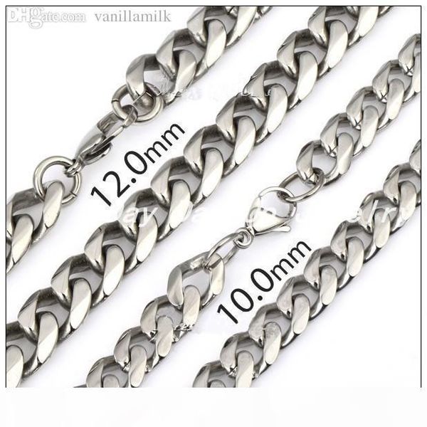 wholesale-20-32" customized size highly polished 316l stainless steel silver curb cuban chain necklace mens boys fashion jewelry
wholesale-20-32" customized size highly polished 316l stainless steel silver curb cuban chain necklace mens boys fashion jewelry